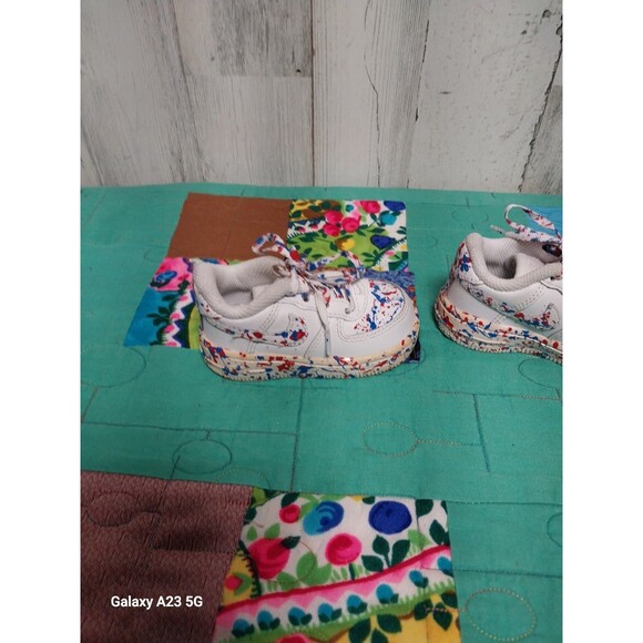 Nike Force 1LE Baby Shoes DH2926-111 Size 4C - Picture 8 of 9